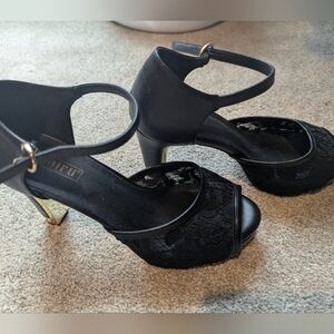 Sexy Black Platforms